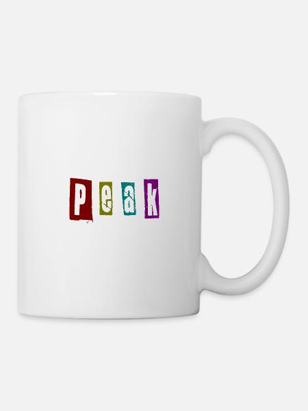 Peak - Tasse - Weiß