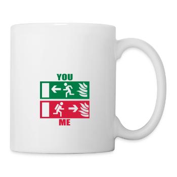 fire brigade - Mug - white - Right