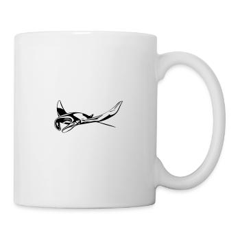 Manta Rochen - Tasse - Weiß - Rechts