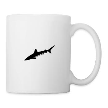 Hai - Vector Design - Tasse - Weiß - Rechts