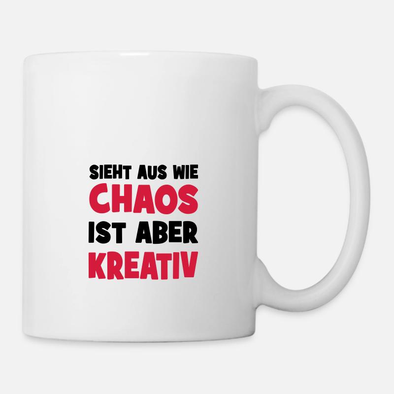kreativ - Tasse - Weiß