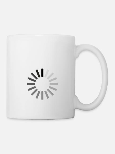 Chargement - Mug blanc - blanc