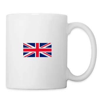 Flag of the United Kingdom (small) - Mug - white - Right