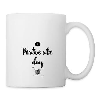 Be Positive - Positive Vibe Day - Mug - white - Right