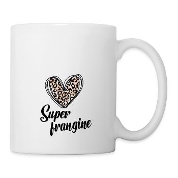 Super frangine - Mug blanc - blanc - Droite