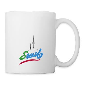 Seoul - Tasse - Weiß - Rechts
