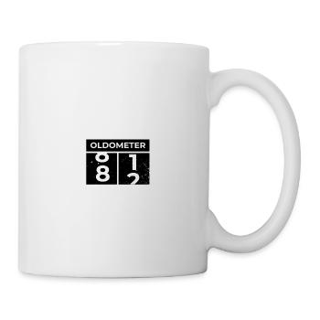 Oldometer 82. Geburtstag Lustiger Slogan zum 82. Geburtstag - Tasse - Weiß - Rechts