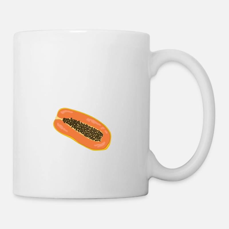 Fruits - Papaye - Mug blanc - blanc
