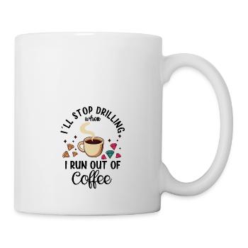 Diamond Painting Artist Stop Drill Coffee Diamond - Mug - white - Right