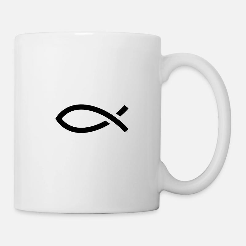 Christian fish - Mug - white