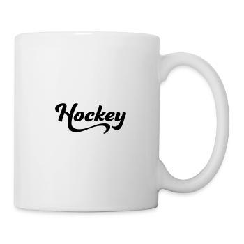 Hockey - Tasse - Weiß - Rechts