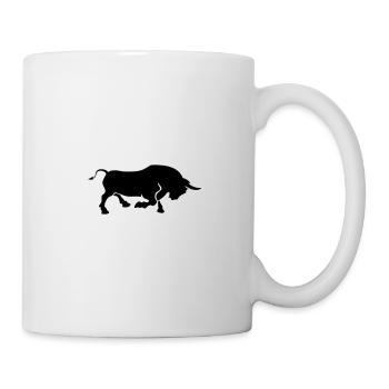 stier - Tasse - Weiß - Rechts