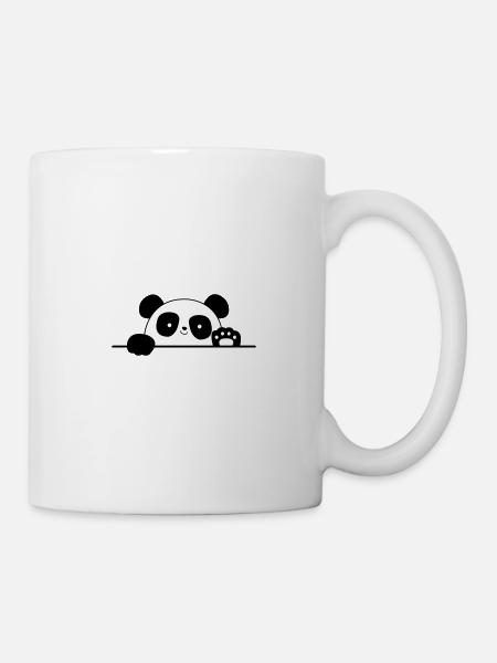 panda 002 - Tasse - Weiß