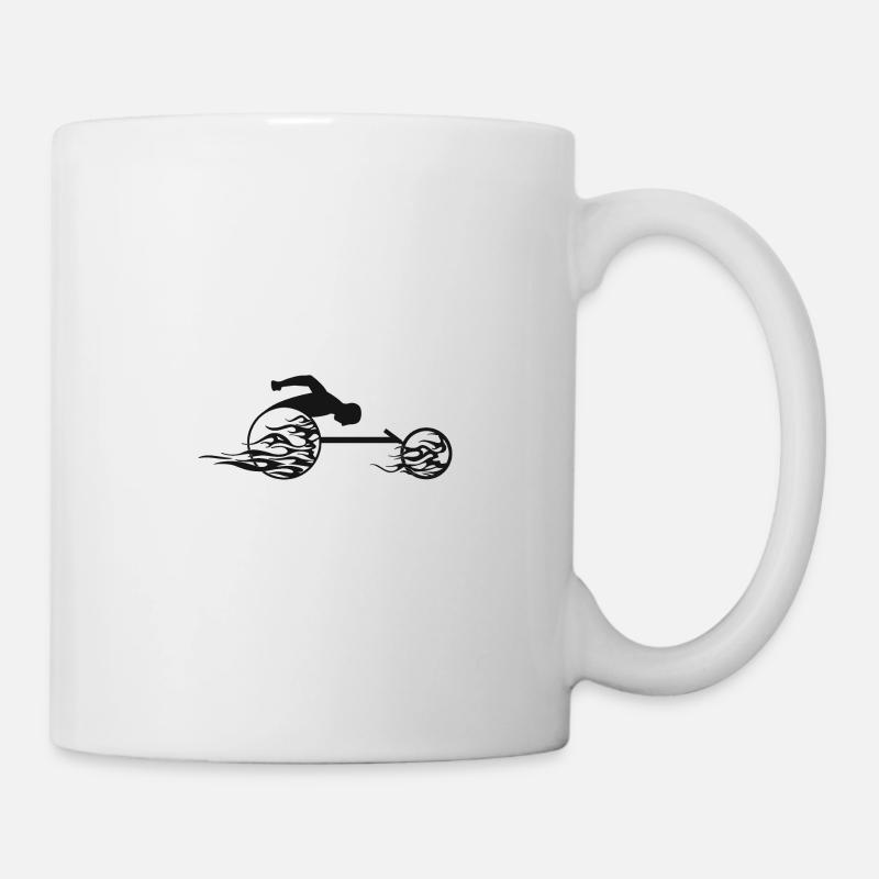 Rollstuhl - Tasse - Weiß
