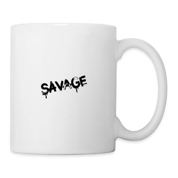 Savage! - Tasse - Weiß - Rechts