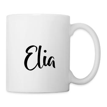 Vorname - Elia - Tasse - Weiß - Rechts