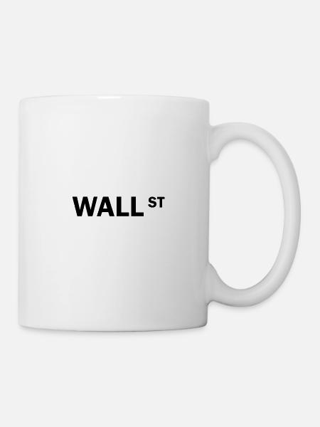 Wall Street - Tasse - Weiß