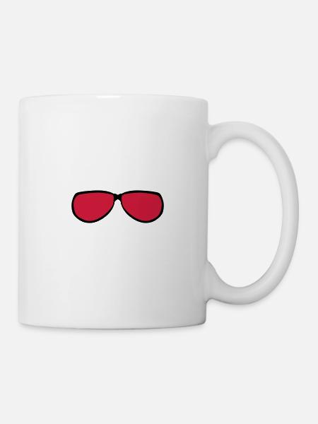 Sonnenbrille 5128 - Tasse - Weiß