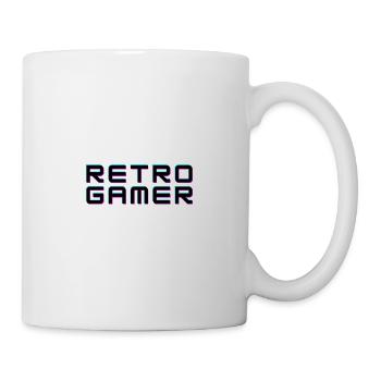 Retro - Tasse - Weiß - Rechts