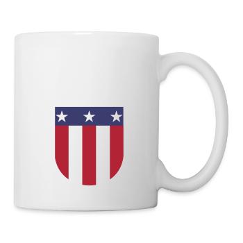 Armoiries des États-Unis - Mug blanc - blanc - Droite