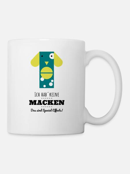 Tommy-hat-keine-Macken - Tasse - Weiß