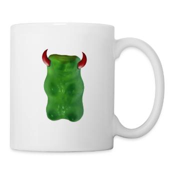 Gummibärchen Devil - Tasse - Weiß - Rechts