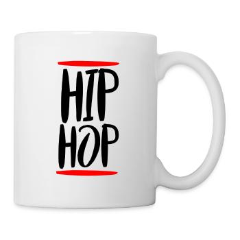 90s hip hop rap oldschool - Mug - white - Right