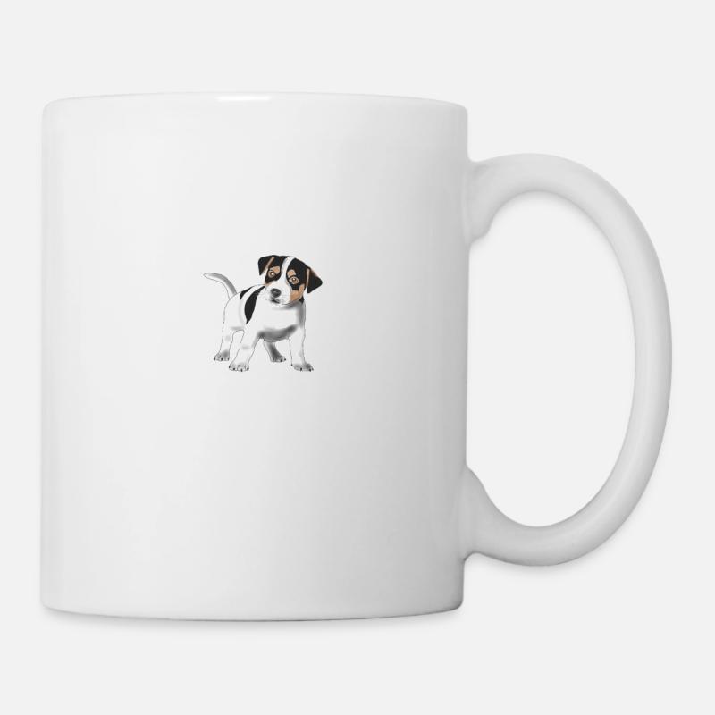 mignon Jack Russell Terrier - Mug blanc - blanc