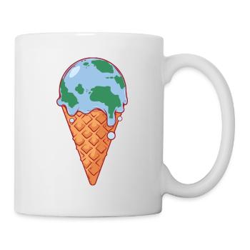 Changement climatique Protection du climat - Mug blanc - blanc - Droite