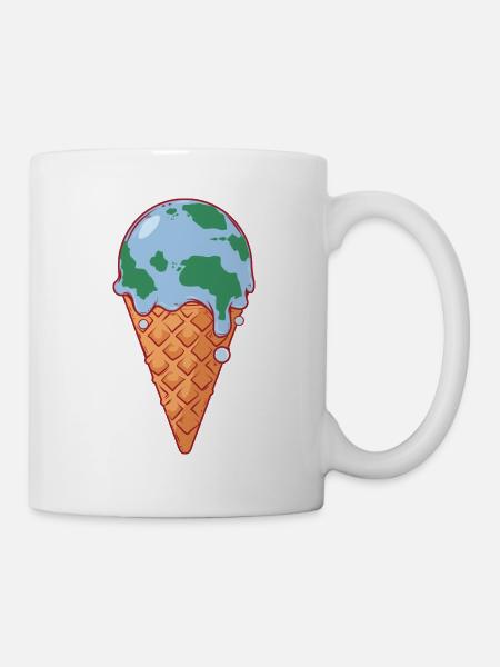 Klimawandel Klimaschutz - Tasse - Weiß