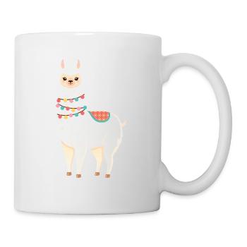 Die Coolsten Alpakas Werden Im September Geboren - Tasse - Weiß - Rechts