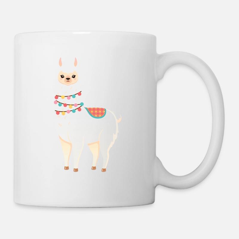 Die Coolsten Alpakas Werden Im September Geboren - Tasse - Weiß