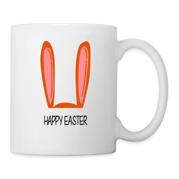 Happy Easter - Tasse - Weiß - Rechts