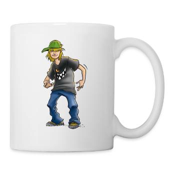 Die Wilden Kerle Felix Pose - Tasse - Weiß - Rechts