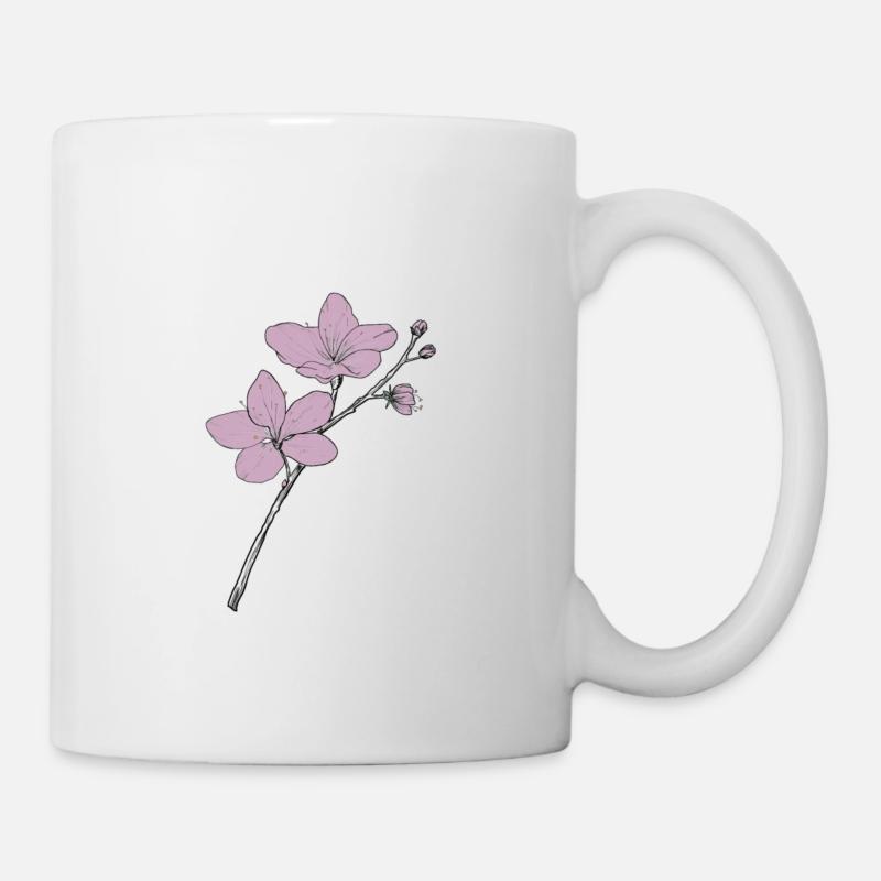 Cherry blossom - Mug - white