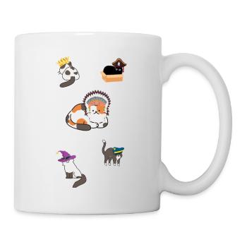 Chats Carnaval, Chats, Costume De Chat, Costume - Mug blanc - blanc - Droite