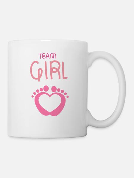 Team Girl ! - Mug blanc - blanc