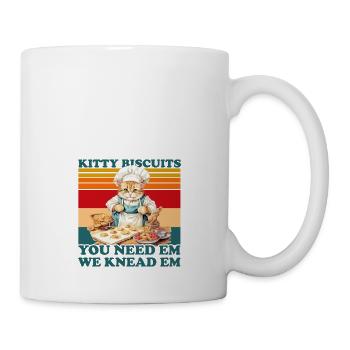 Kitty Biscuits Cat Cat Biscuits Baker Baker - Mug - white - Right