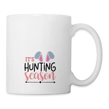 Design Easter hunting season - Mug blanc - blanc - Droite