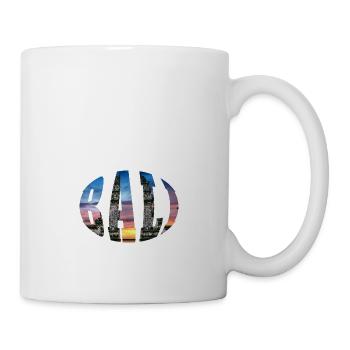 Bali - Indonesien - Tasse - Weiß - Rechts