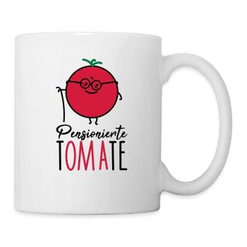 Pensionierte Oma - Tasse - Weiß - Rechts