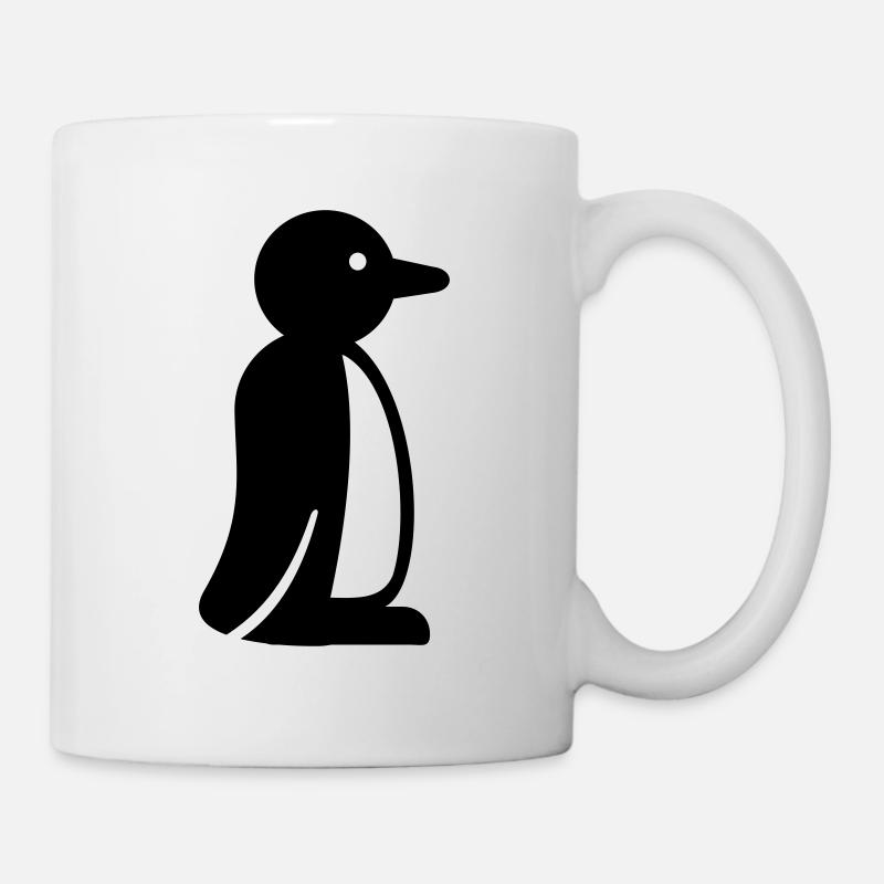 Pinguin - Tasse - Weiß