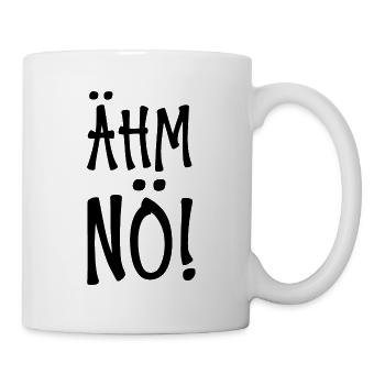 Um no - Mug - white - Right