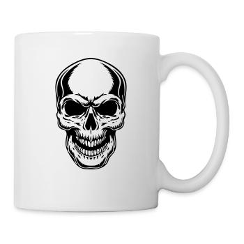 Skull - Mug - white - Right