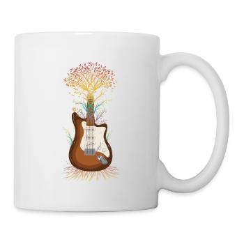 Guitar Graphic Guitar Player Rock Band Member Musi - Tasse - Weiß - Rechts