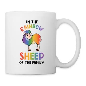 I'm The Rainbow Sheep In The Family Lesbian Love G - Tasse - Weiß - Rechts