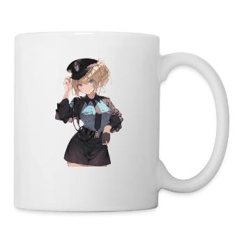 Anime Policewoman 2 - Mug - white - Right