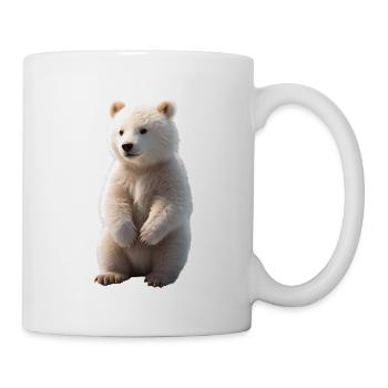 Baby Polar Bear Polar Bear Bear - Mug - white - Right
