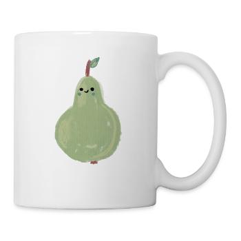 Süsse Birne für #Babys #Kinder #Erwachsene - Tasse - Weiß - Rechts