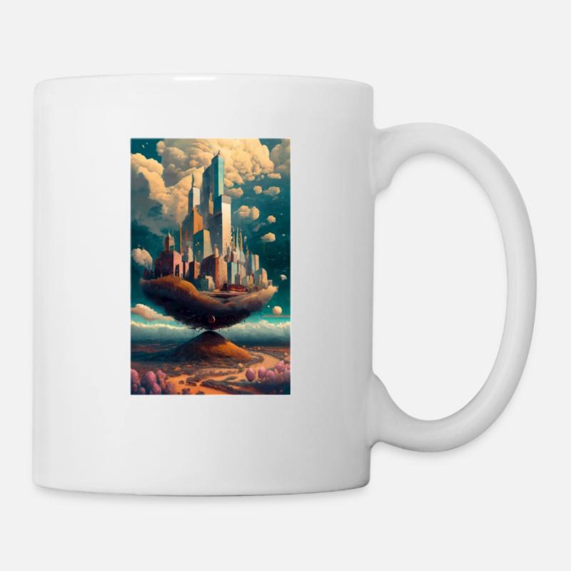 Dream City - Tasse - Weiß